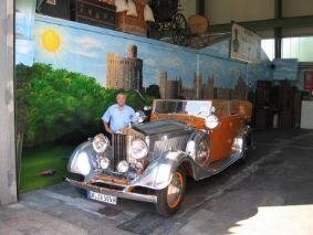 Rolls-Royce-Sammlung in M�hlheim, Main-Radweg