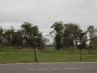 Blick auf den Nord-Ostsee-Kanal