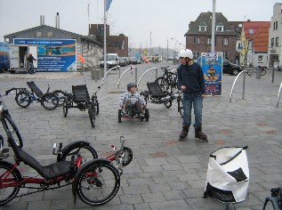 Auf der Hafenpromenade in Eckernförde