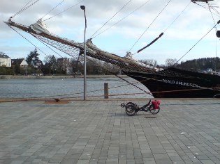 Auf der Hafenpromenade in Eckernförde