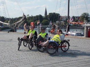 Auf der Hafenpromenade in Eckernförde