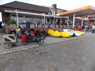 Radlertreff 'Eisstübchen' in Rendsburg