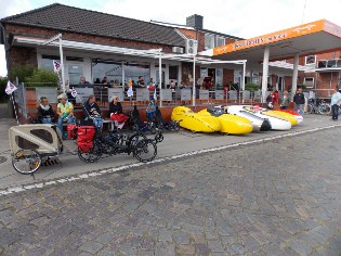 Radlertreff 'Eisstübchen' in Rendsburg