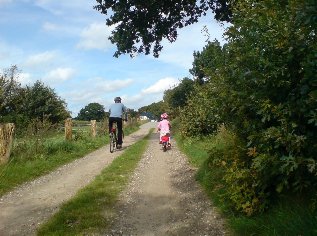 Auf dem Weg nach Weseby