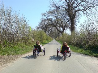 R3 unterwegs beim Gut Bienebek