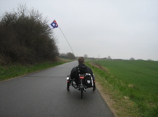 Auf dem Weg nach Brüggerholz