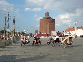 R3 auf der Eckernförder Hafenpromenade