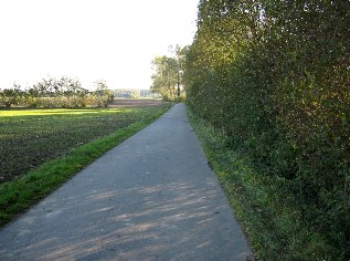 Fahrweg bei Grimsfeld