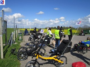 Pause am Nordseedeich in Simonsberg