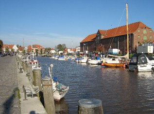 Hafen in Tönning