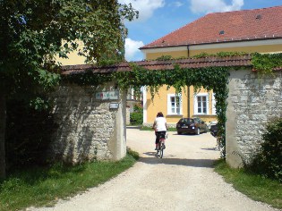 Altmühltal-Radweg in Beilngries Richtung Altstadt