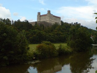 Willibaldsburg in Eichstätt - Altmühltal-Radweg