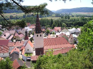 Wehrkirche in Kinding - Altmühltal-Radweg