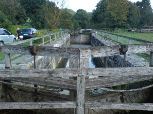 Altmühltal-Radweg: Schleuse des Ludwig-Donau-Main-Kanals