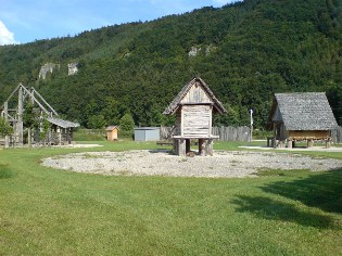 Altmühltal-Radweg: Archäologiepark Altmühltal bei Oberhofen