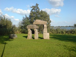 Radweg Berlin - Usedom: 'Hartgestein' in Angermünde