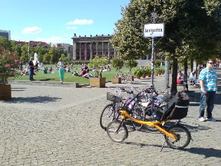 Radweg Berlin - Usedom: Start am Lustgarten