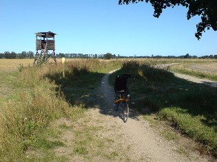 Radweg Berlin - Usedom unweit von Bugewitz