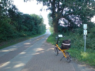 Radweg Berlin - Usedom südlich von Warnitz