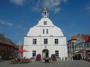 Radweg Berlin - Usedom: Rathaus in Wolgast