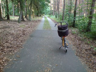 Radweg Berlin - Usedom östlich von Wolletz