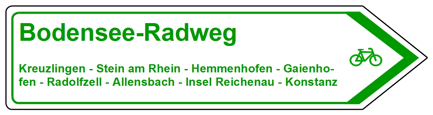Bodensee-Radweg, Stein am Rhein, Hemmenhofen, Gaienhofen, Radolfzell, Allensbach, Insel Reichenau, Konstanz
