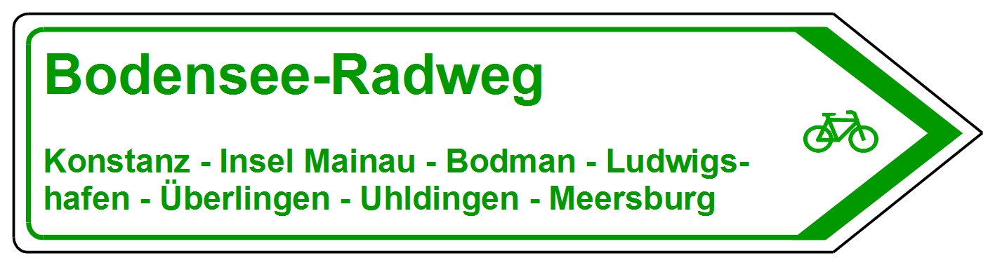 Bodensee-Radweg, Insel Mainau, Bodman, Ludwigshafen, Überlingen, Uhldingen, Meersburg