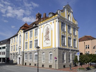 Kulturviertel in Deggendorf, Donau-Radweg