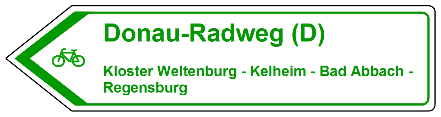 Donau-Radweg, Kloster Weltenburg, Kelheim, Bad Abbach, Regensburg