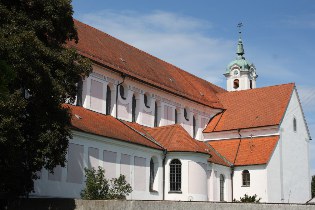 Kirche St. Peter und Paul in Elchingen, Donau-Radweg