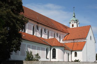 Kirche St. Peter und Paul in Elchingen, Donau-Radweg