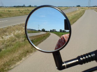 Auf dem Donau-Radweg