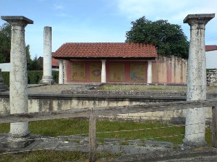 Tempel in Lauingen am Donau-Radweg