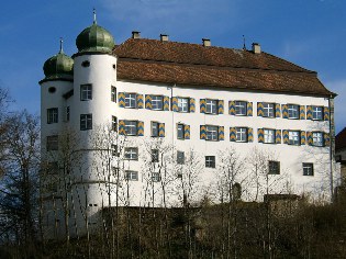 Schloss in Mühlheim, Donau-Radweg