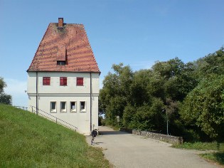 Wehr in Reibersdorf am Donau-Radweg