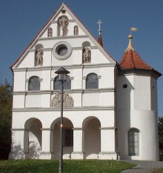 Lorettokapelle in Scheer, Donau-Radweg