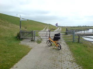 Radhinweis bei Bockholmwik