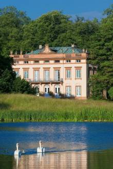 Lustschloß Schönbusch in Aschaffenburg, Main-Radweg