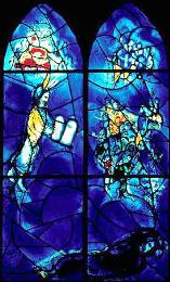 Chagall-Fenster, St. Stephan, Mainz, Main-Radweg