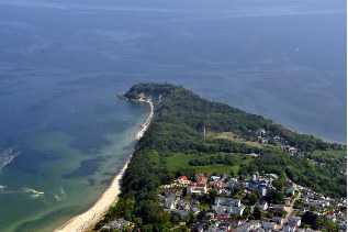 Blick auf das Nordperd in Göhren auf Rügen