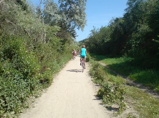 Unterwegs auf dem Ostsee-Radweg zwischen Kühlungsborn und Heiligendamm