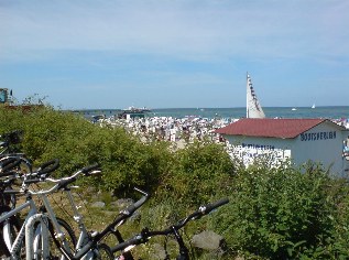 Am Strand von Kühlungsborn