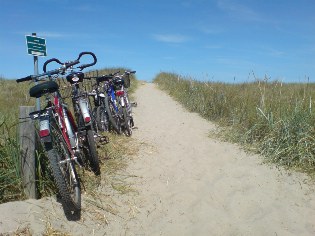 Unterwegs auf Ostsee-Radweg