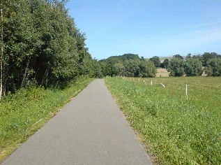 Ostsee-Radweg bei Warnkenhagen