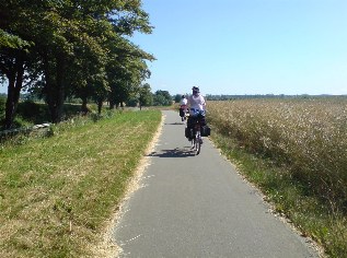 Unterwegs auf dem Ostsee-Radweg