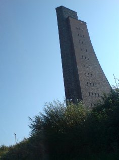 Marineehrenmal in Laboe, Ostseeküsten-Radweg