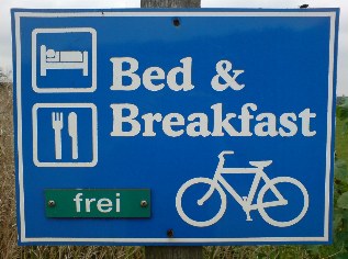 Bed & Breakfast für Radler, Ostseeküsten-Radweg