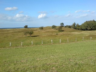 Unterwegs auf dem Ostseeküsten-Radweg: Am Weißenhäuser Strand