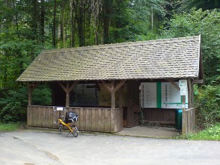 Unterwegs auf dem Radweg Liebliches Taubertal: Zwischen Bronnbach und Gamburg