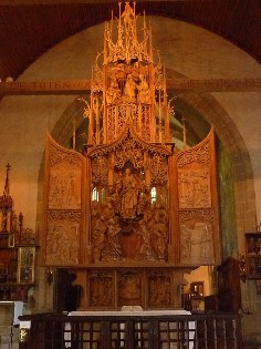 Marienaltar in der Herrgottskirche bei Creglingen